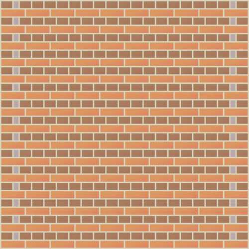 Diagram of an English bond wall