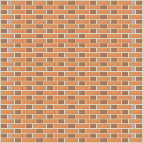 Diagram of a Flemish bond wall