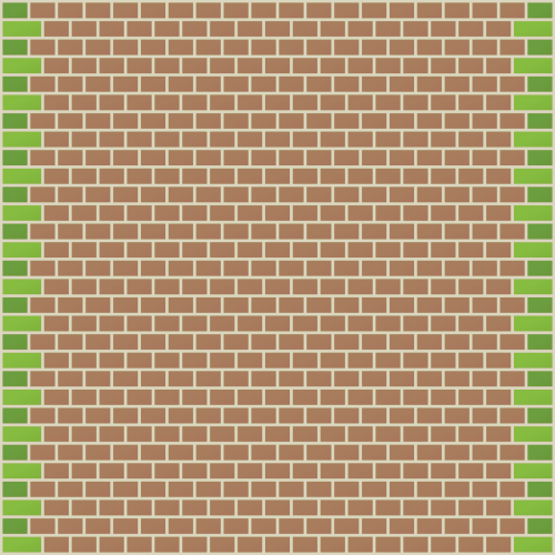 Diagram of a Header bond wall