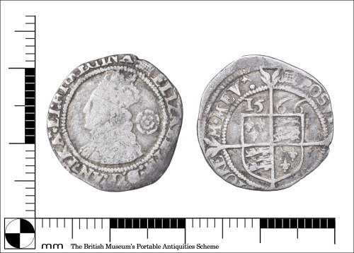 Image of an Elizabethan threepence