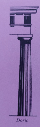 Illustration of a 'Doric' order